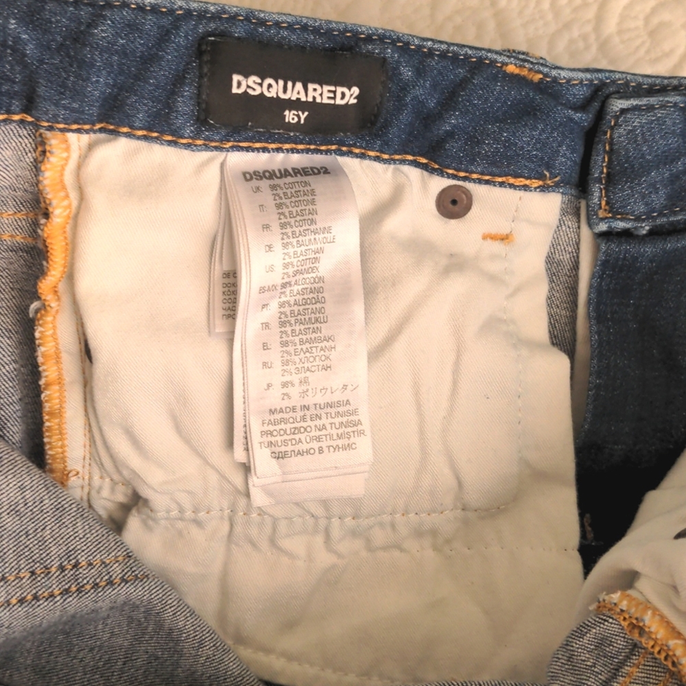 DSQUARED2 Slim Faded Jeans - Picture 8 of 9